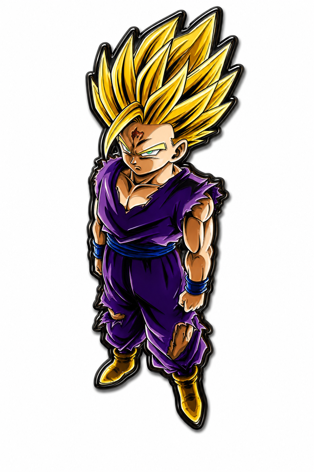 Pin Dragon Ball - Gohan Super Saiyan 2